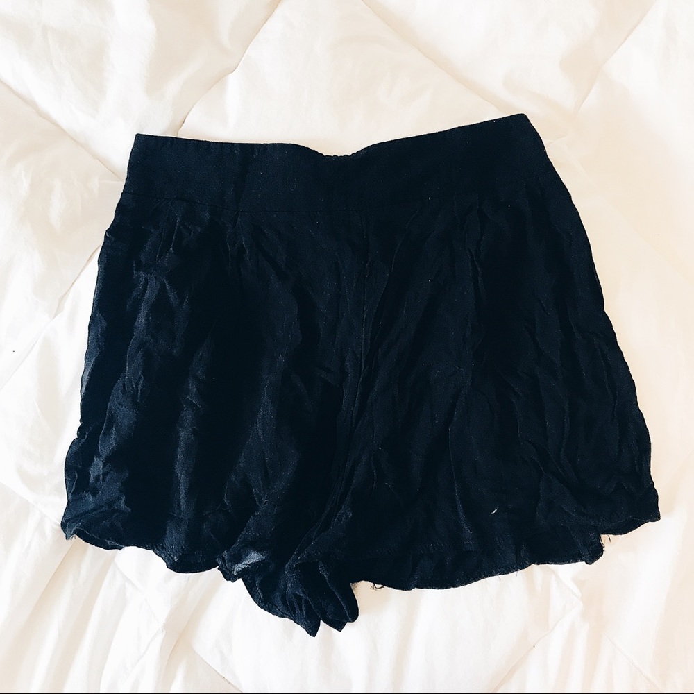Black Soft Love Culture Shorts